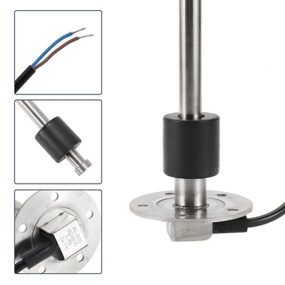 Fuel Sending Unit and Gauge Kit 0-190 Ohm 25" for Boat Car Truck