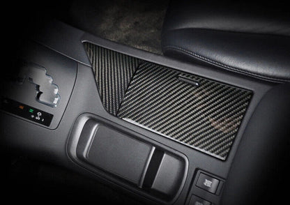 Carbon Fiber Center Console Water Cup Cover for Lexus RX350 450h (2009–2015)