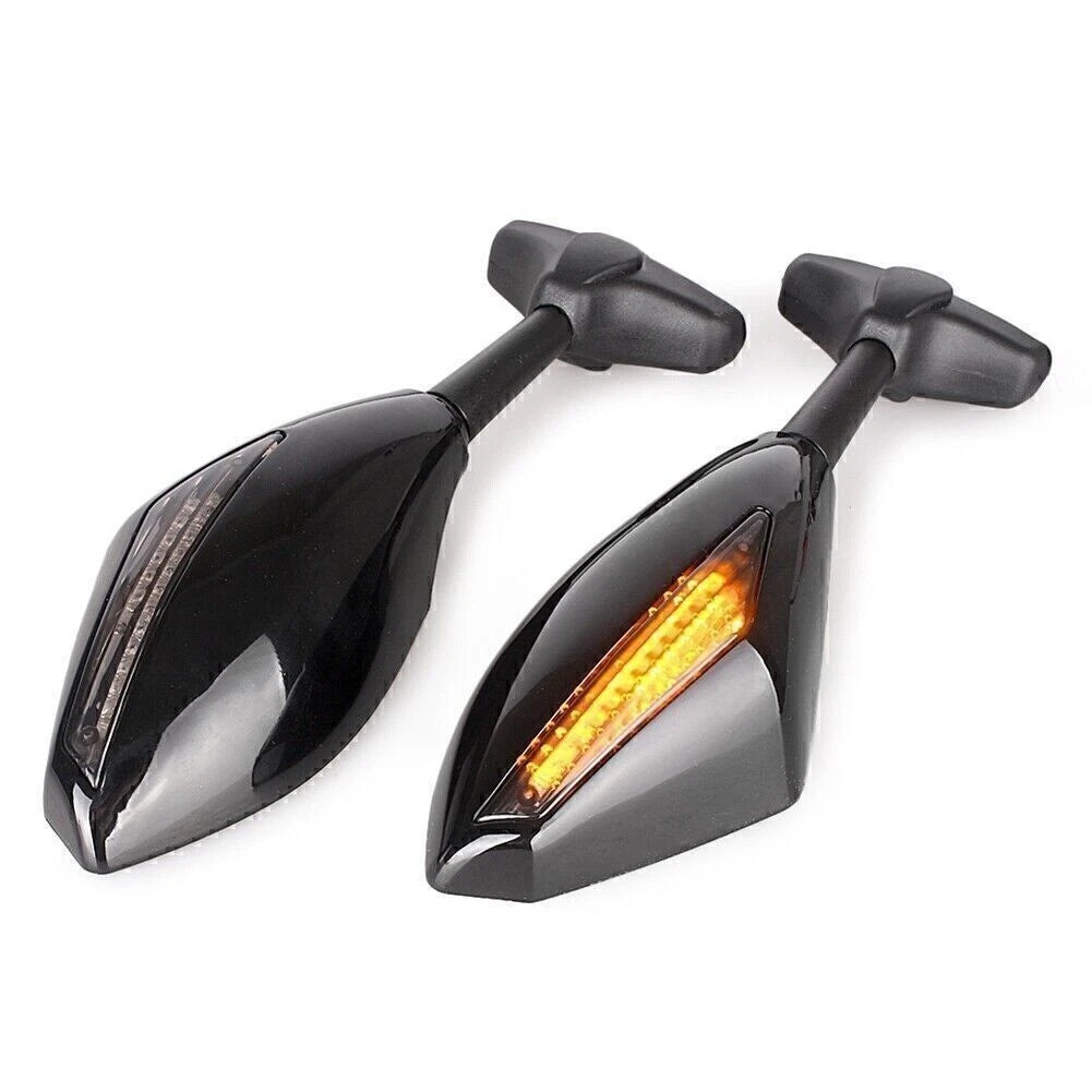 LED Rearview Side Mirrors for Kawasaki EX400 Ninja 400R (2014–2017)