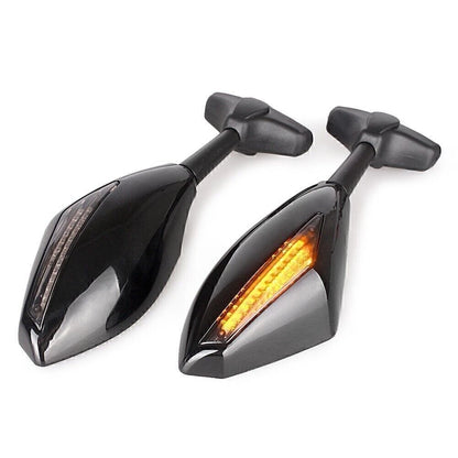 LED Rearview Side Mirrors for Kawasaki EX400 Ninja 400R (2014–2017)