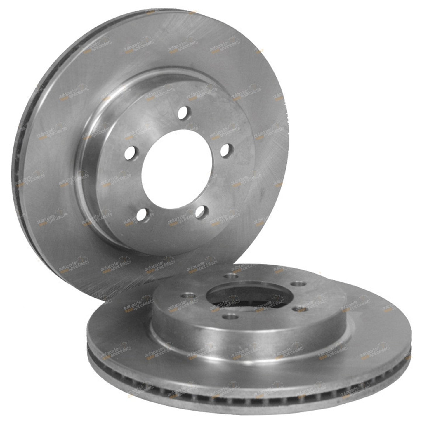 2 Front Disc Brake Rotors for Ford Explorer (2002–2005)