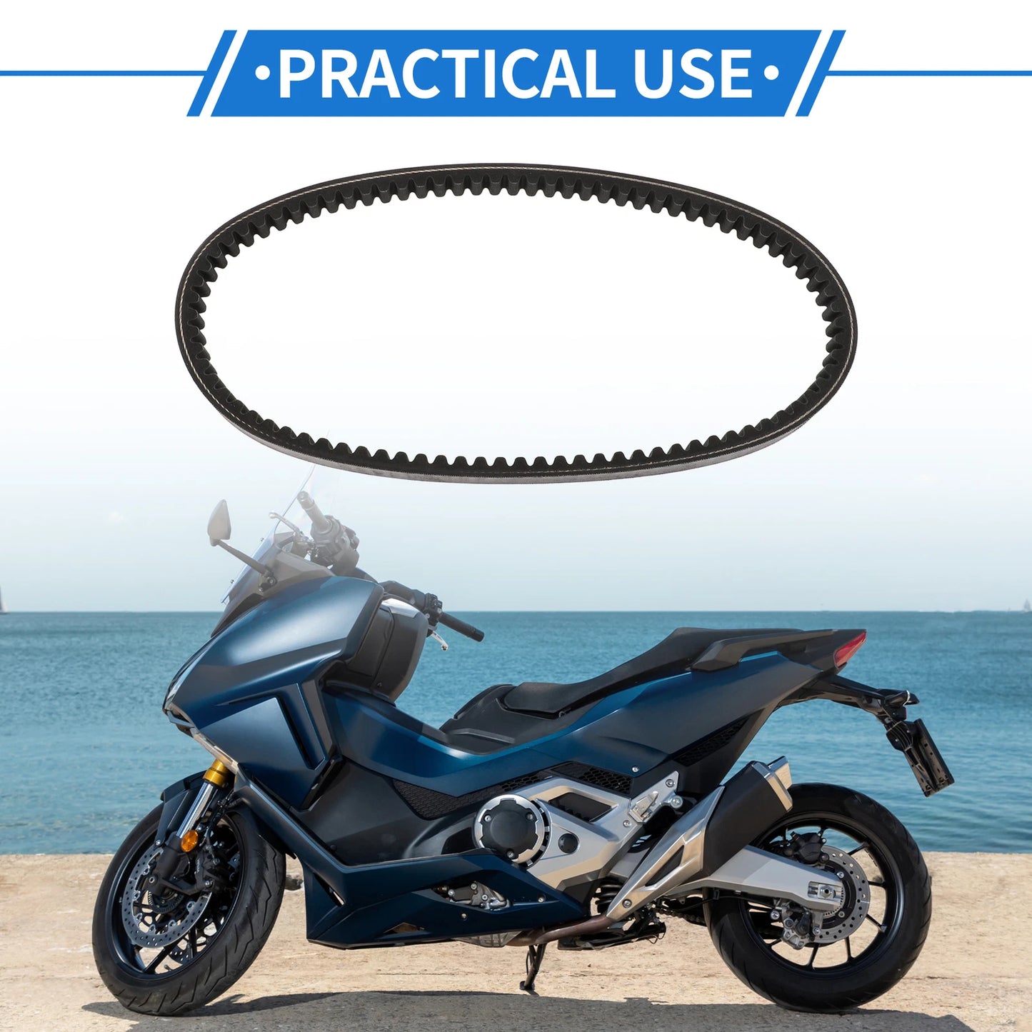 Drive Belt V-Belt No. 431258 for Piaggio Hexagon 125cc (1992–1999)