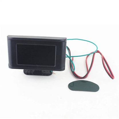 LCD Digital 2-Function Voltmeter & Fuel Level Gauge for Truck Car