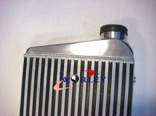Universal Aluminum Turbo Intercooler 450X300X70mm Inlet/Outlet 76mm