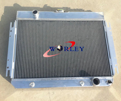 Aluminum Radiator +12" Fan for Chevy Impala, El Camino 1963-1968