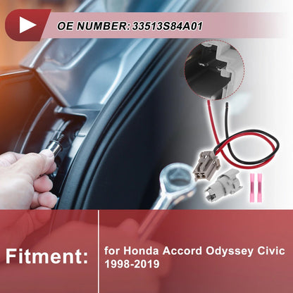Reverse Light Socket Wiring for Honda Accord Odyssey Civic (No. 33513S84A01)