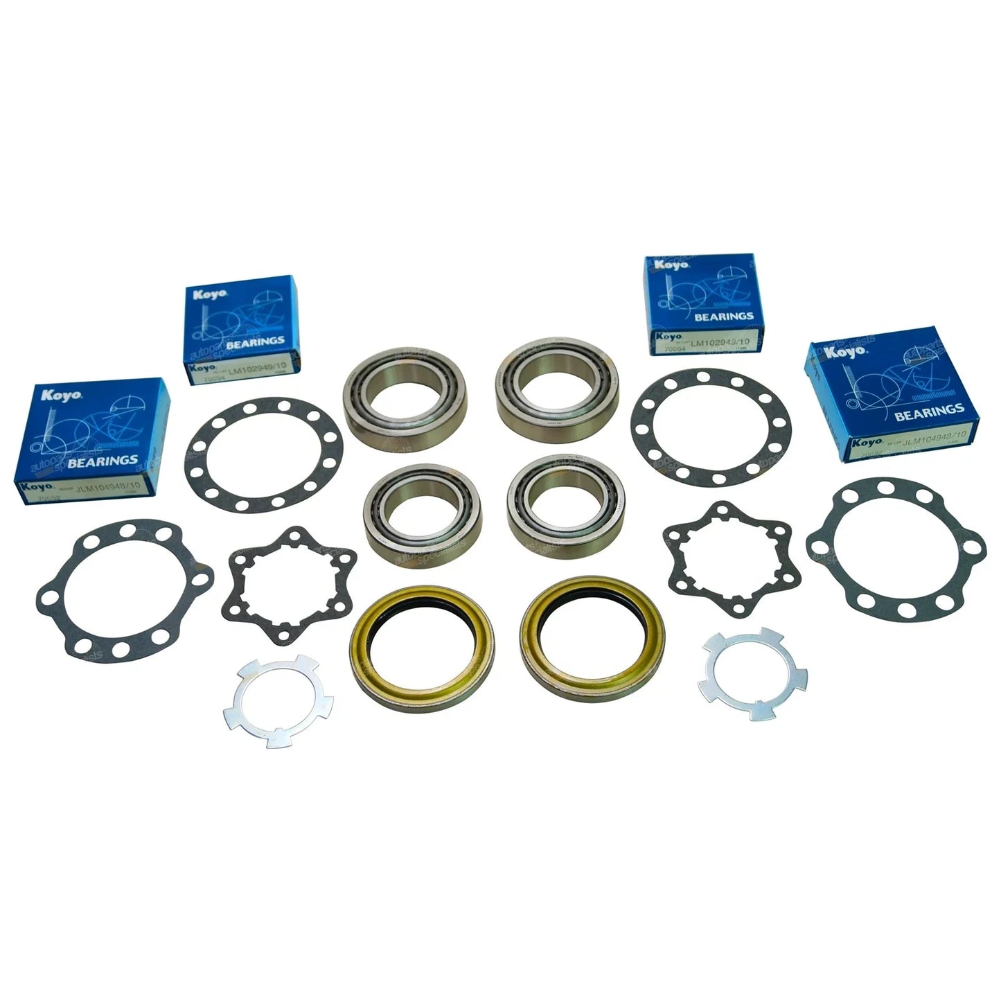 2 Front Wheel Bearing Kit for Landcruiser 4x4 HDJ80 HZJ80 HZJ81 FZJ80 FJ80