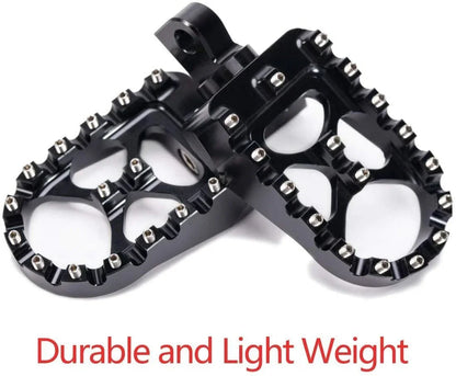 Black Foot Pegs for Harley Sportster Touring Softail Dyna