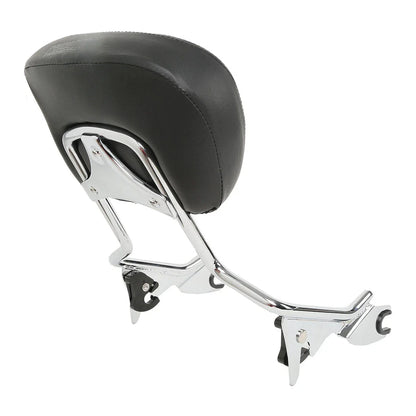 Sissy Bar Luggage Rack Backrest for Harley Touring (2009-2013) Chrome