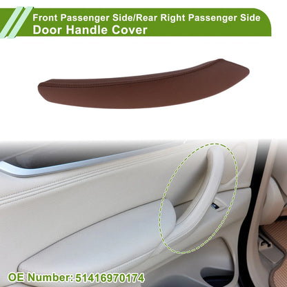 Door Panel Handle Pull Trim Cover for BMW X5 (2008 - 2013) Reddish Brown