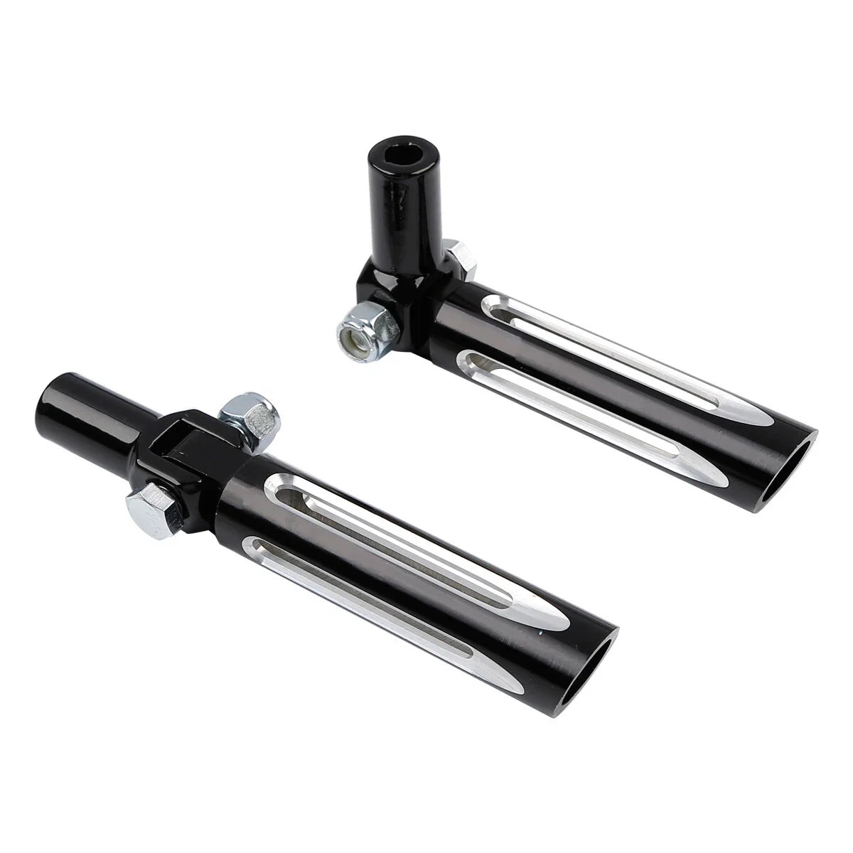 Passenger Footpegs Footrests for Harley Softail Fat Boy FLSTF (2000-2006)