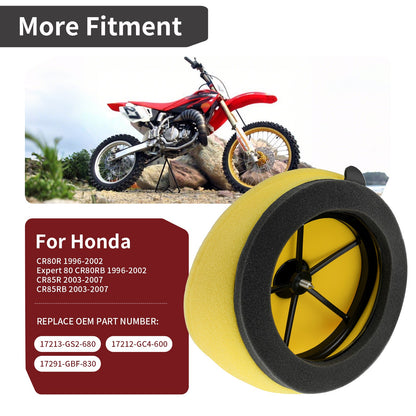 Air Filter Guide Holder for Honda CR80R CR80RB CR85R CR85RB (1996–2007)