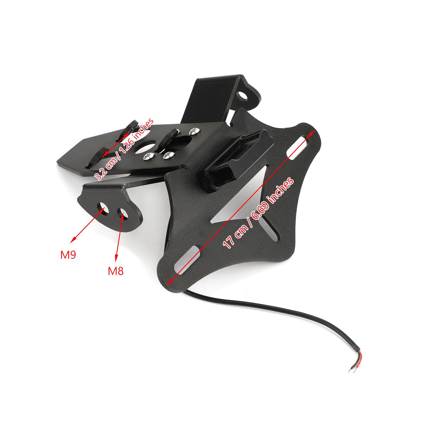 Rear License Plate Holder Bracket for Honda CBR1000RR (2008–2016)