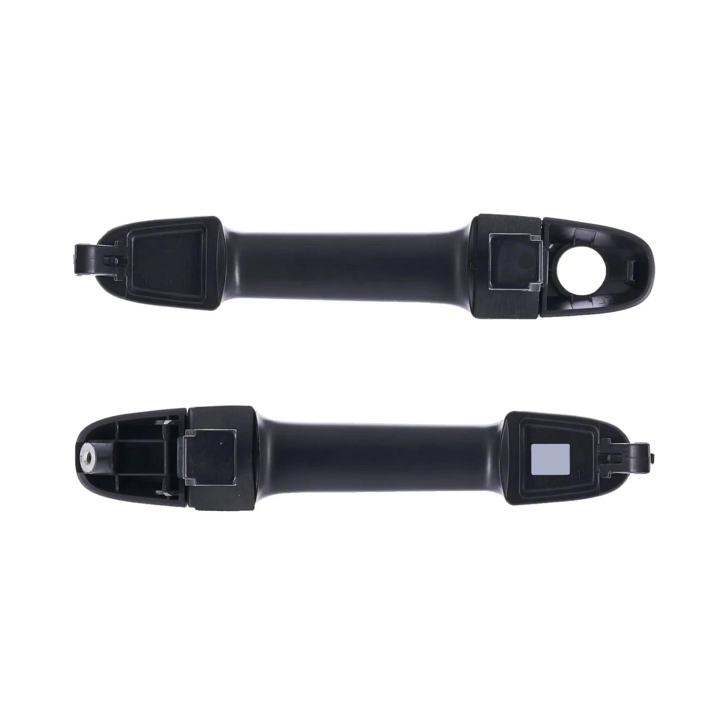 Set of 2 Front Left + Right Door Handle Outer Black for Hyundai i30 (2007–2012)