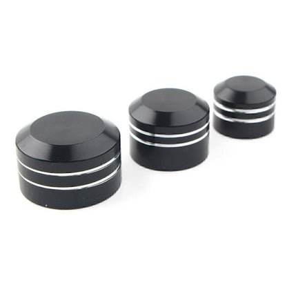 10pcs Black CNC Inner 11mm Motorcycle Bolt Topper Caps for Harley
