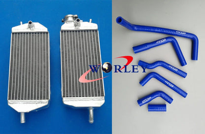 Aluminum Radiator and Hose for Gas Gas MX/SM/EC 125/200/250/300 (2007–2013)