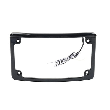 Rear License Frame Bracket w/Light for Harley Touring Glide