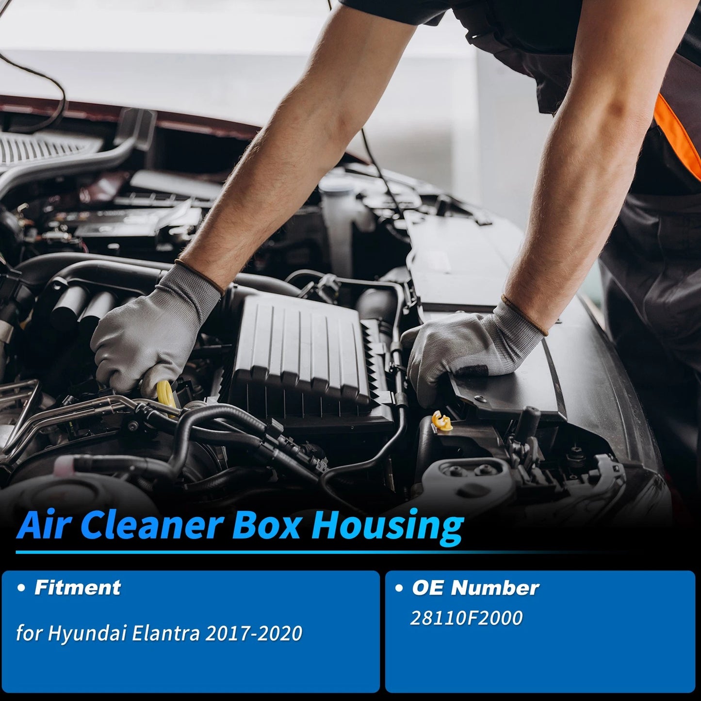 Air Filter Cleaner Box Housing for Hyundai Elantra (2017–2020) No. 28110F2000