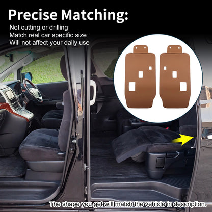 2X Car Door Anti Kick Pad Sticker for Toyota Vellfire Alphard (2015–2020)