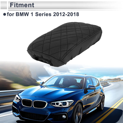 Center Console Cover for BMW 1 Series (2012–2018) Black 1 Pc
