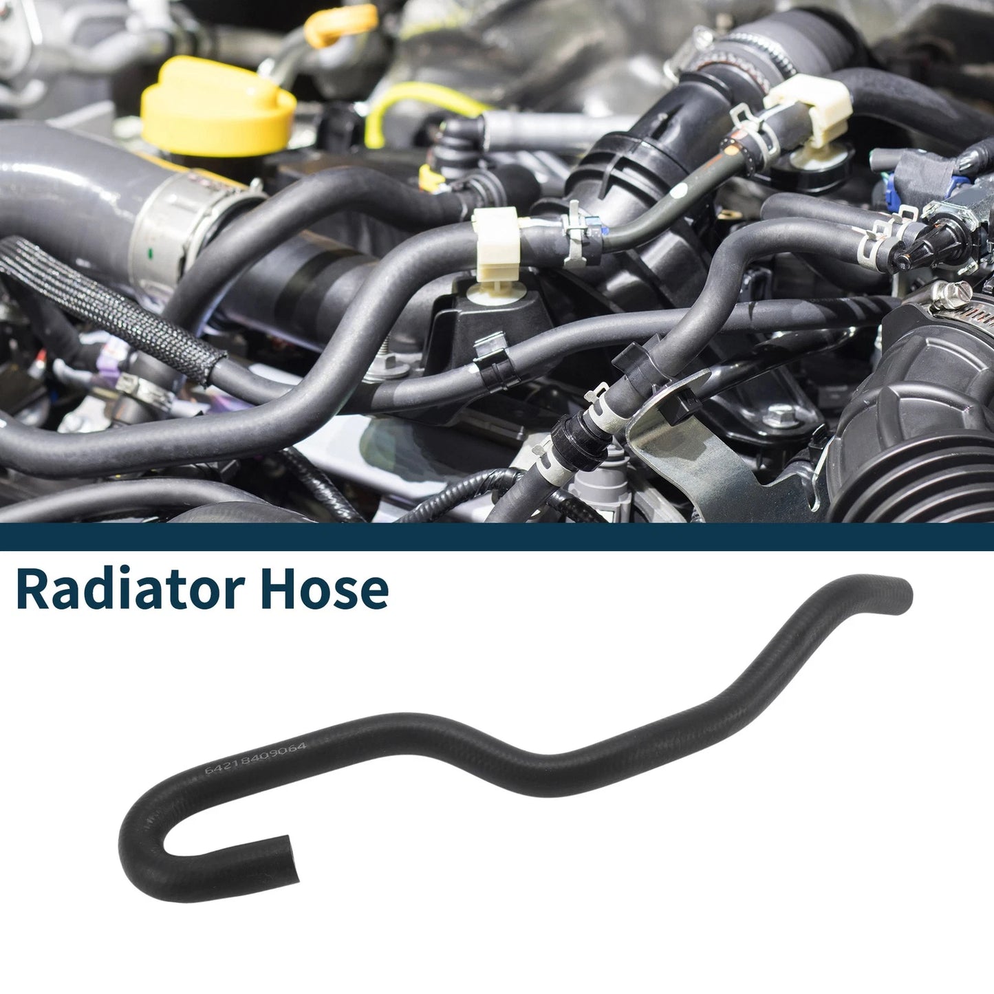 Radiator Hose No. 64218409064 for BMW X5 (2000–2006) Cooling Liquid Tube