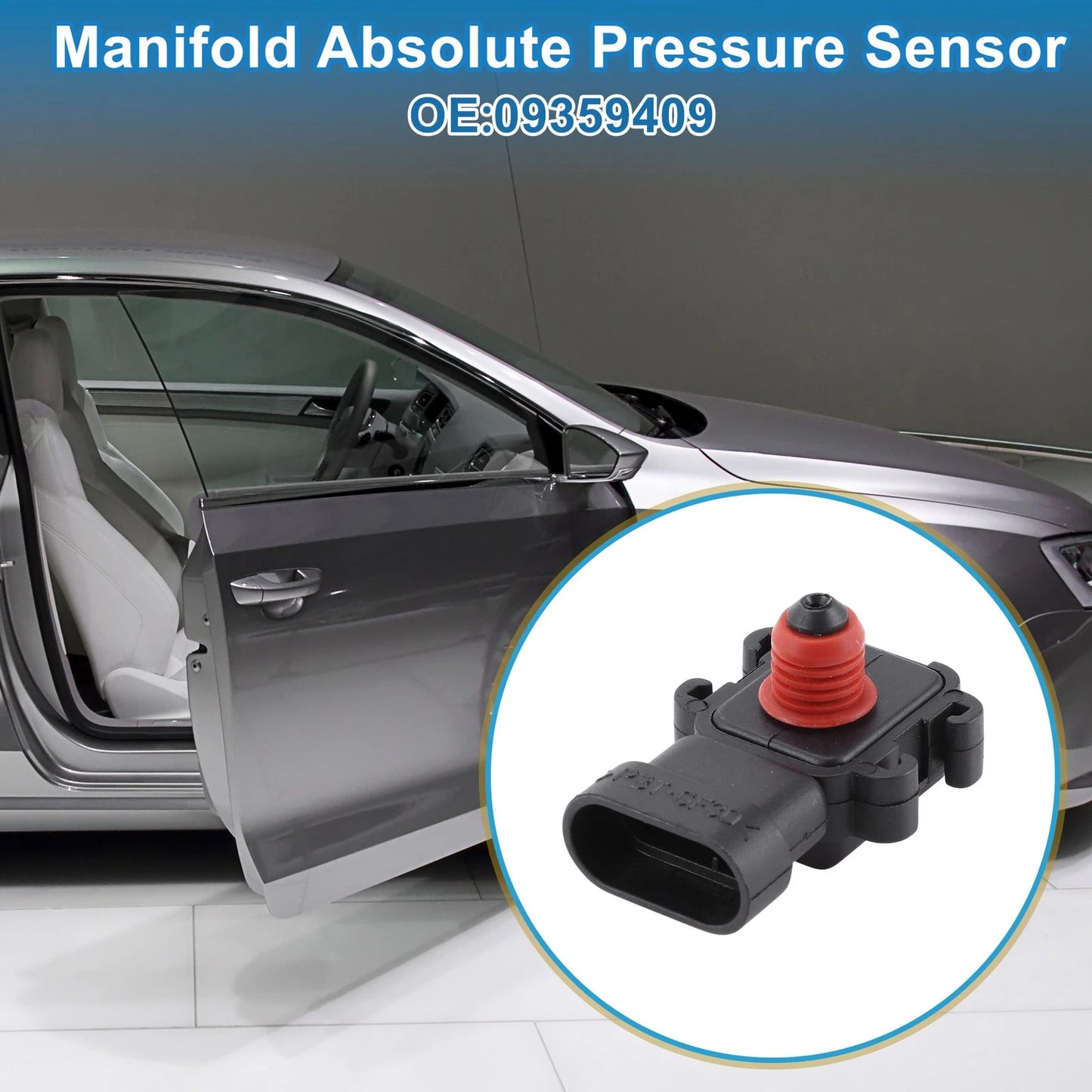 Manifold Absolute Pressure Sensor No. 09359409 for Chevrolet Silverado 2500 HD (2001)