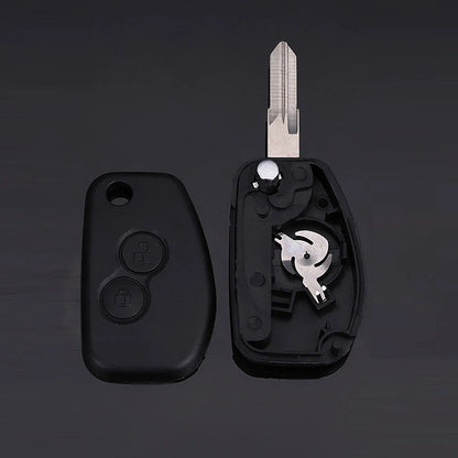 Remote Control Key Housing Shell for Renault Logan, Duster, Nissan Almera