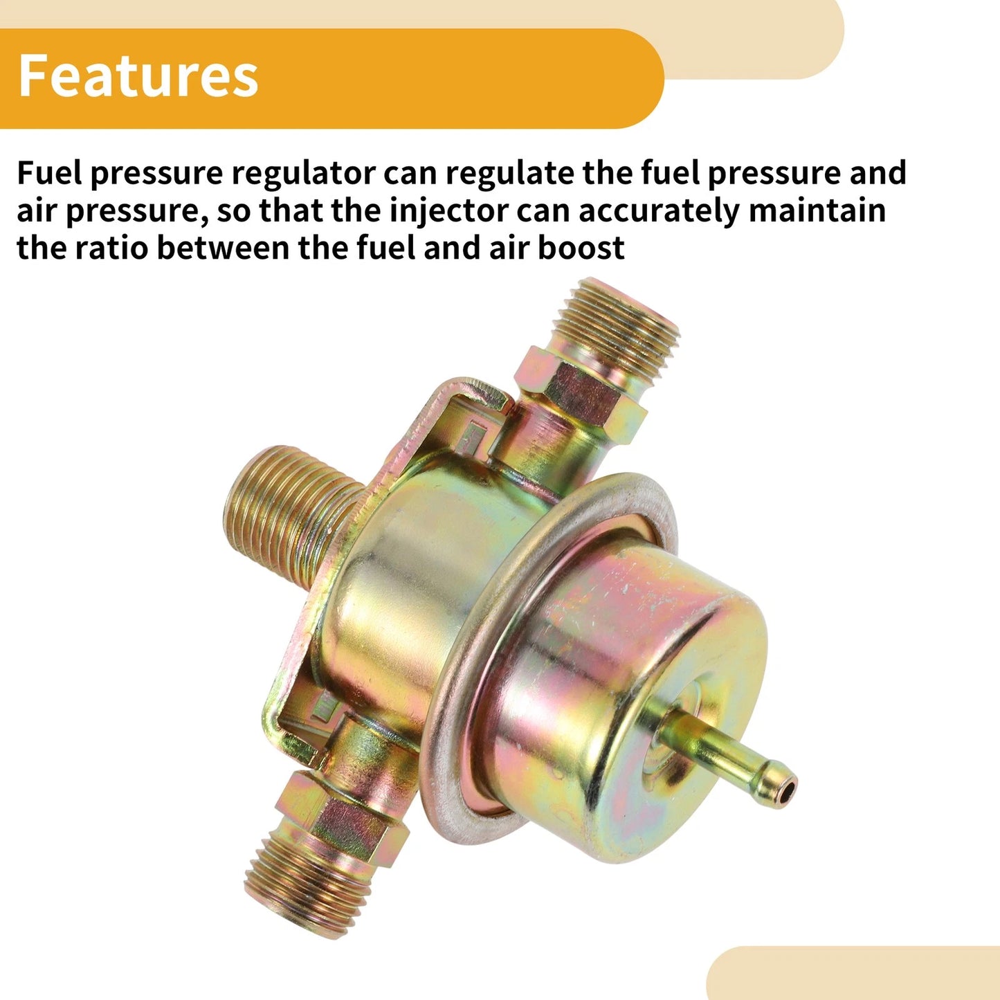 Fuel Injection Pressure Regulator for Porsche 911 (1989–1992) No. 0280160297