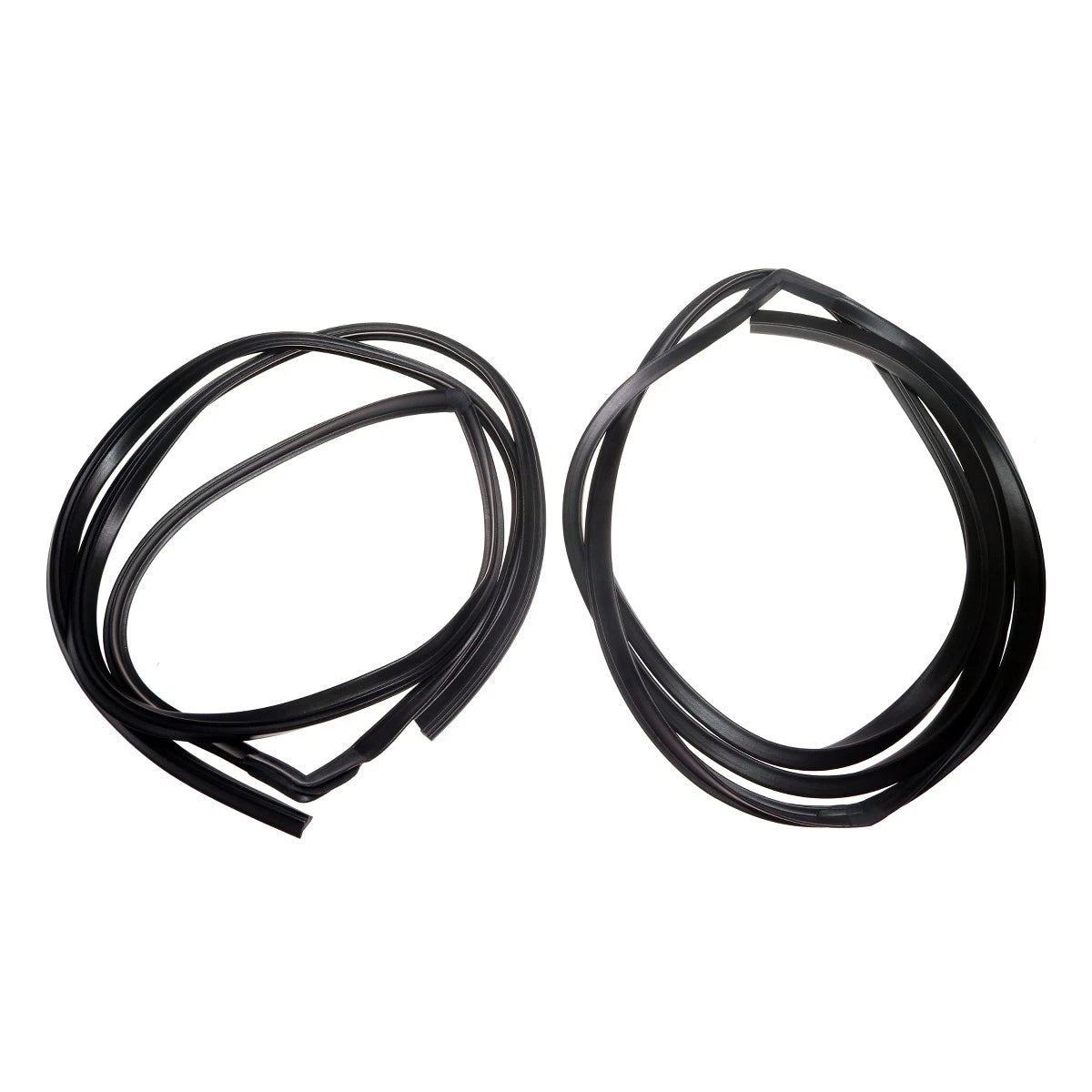 Rear Door Weatherstrip Pair for Toyota Corona Sedan (T40–T56)