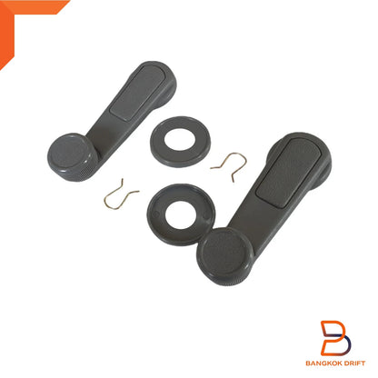 Grey Folding Window Crank Handle for Mitsubishi Triton Lancer (86-06)