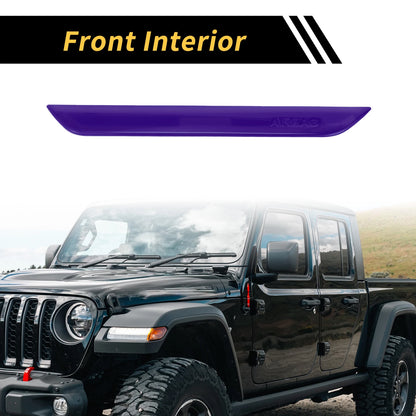 Passenger Side Interior Seat Handle Trim for Jeep Wrangler JL JLU (2018–2024) - Purple