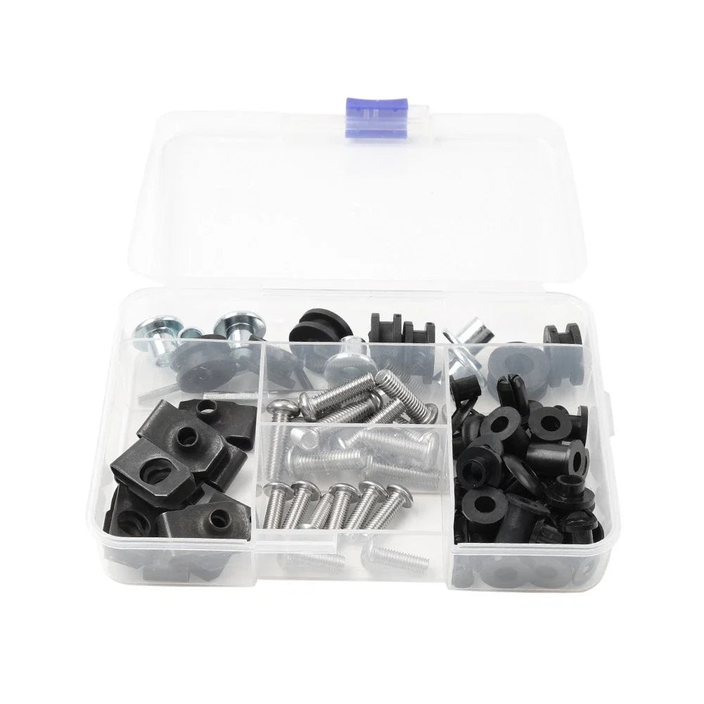 Black Fairing Bolts Kit for Suzuki GSXR1000 (2003-2004)