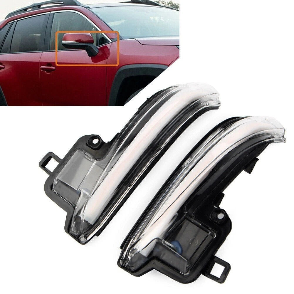 Dynamic Turn Signal Side Mirror Sequential Light for Toyota Tacoma RAV4 (2019–2023)
