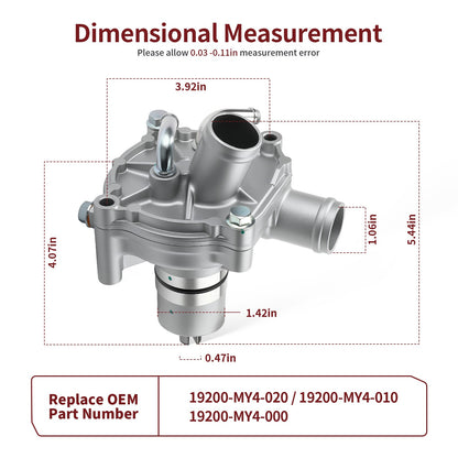 Water Pump Assembly for Honda Goldwing 1500 (1992–1996)