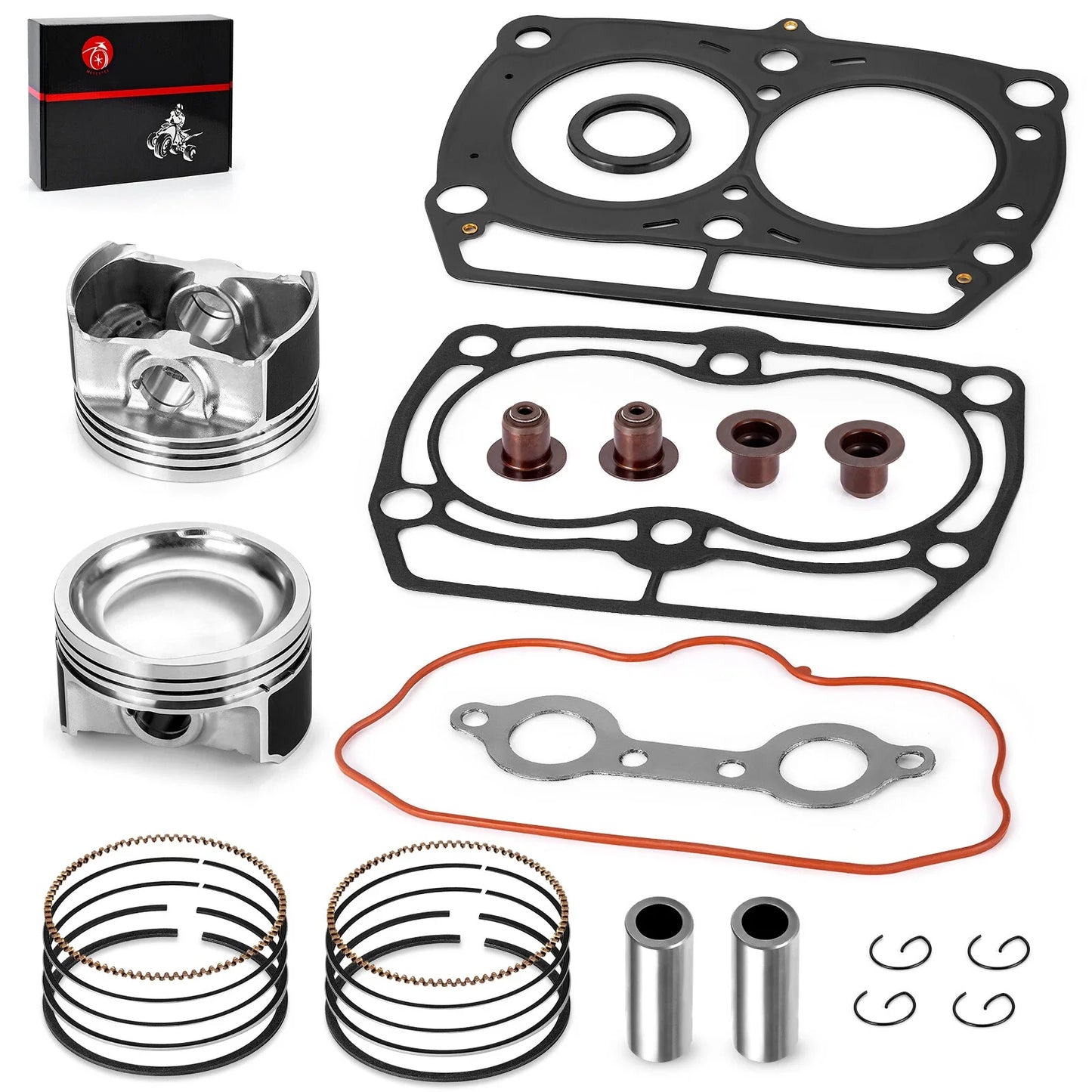 Piston Ring w/Gasket for Polaris Sportsman Ranger RZR 800 (2005–2010)