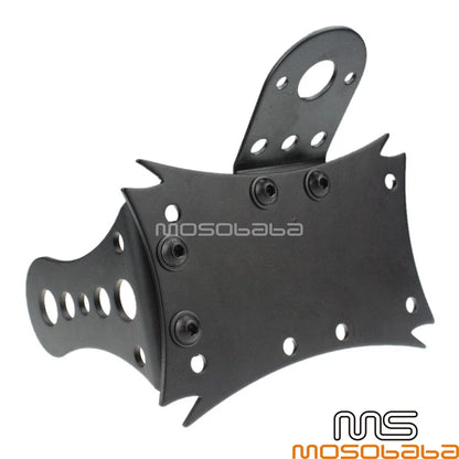 3/4” Axle Side Mount License Plate Bracket for Old School Cruiser Bobber