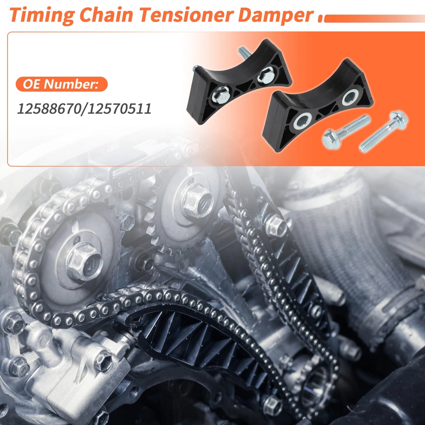 Timing Chain Tensioner Damper for Chevy Corvette SSR LS (No. 12588670)