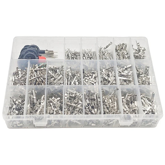 Portable 1168PCS Electrical Connectors with Essential Pin Puller Tool