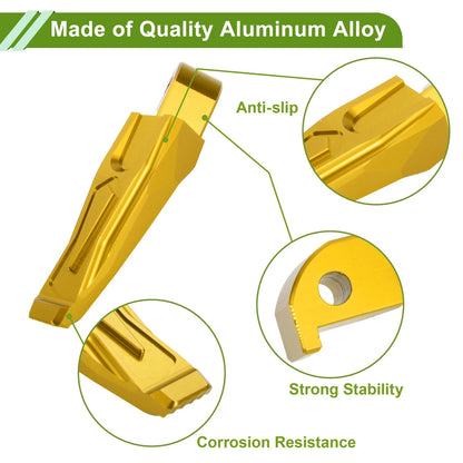 Foot Pegs for Yamaha T-Max 530 (2012–2019) - Gold Tone, 1 Pair