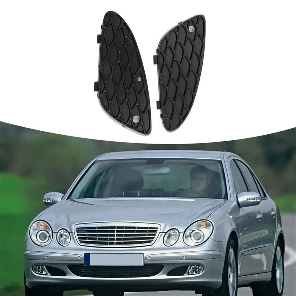 Front Bumper Cover Mesh Grille for Benz W211 E-Class (2003-2009)