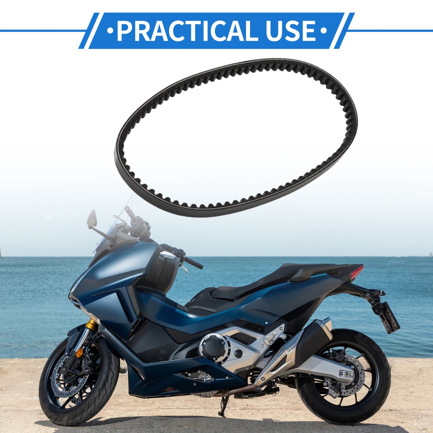 Drive Belt V-Belt No. 23100GEZ003 for Aprilia Mojito 50 (2004–2009)
