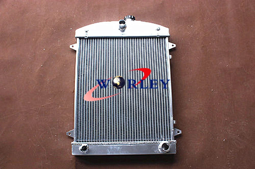 4-Row Aluminum Radiator & Fan for Holden FJ FX (1948–1955)