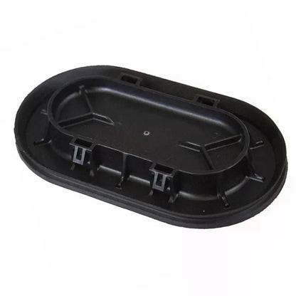 Black Oval Drain Plug Cover for Ford Truck Bed (2004-2014)