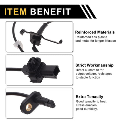 ABS Wheel Speed Sensor for Honda Jade (2015-2020) - 1 x Front Left Sensor