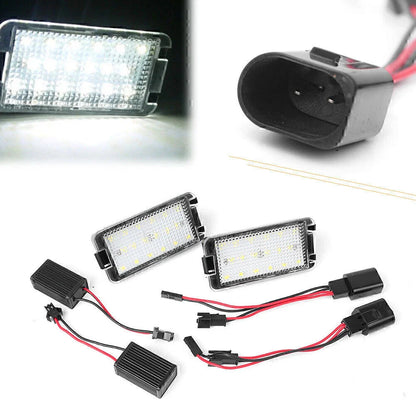 LED License Plate Lights for Seat Arosa Ibiza Cordoba Leon Toledo (2003-2009)
