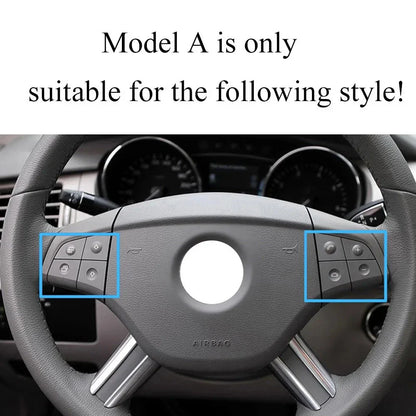 4 x Buttons Steering Wheel Control Switch for Benz W164 W251 W245 (2006-2015)