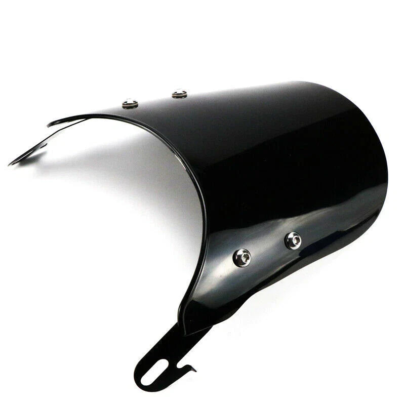 5"-7" Smoke Round Headlight Windshield for Honda Motorcycle