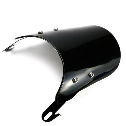 5"-7" Smoke Round Headlight Windshield for Honda Motorcycle
