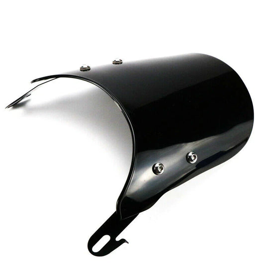 5"-7" Smoke Round Headlight Windshield for Honda Motorcycle