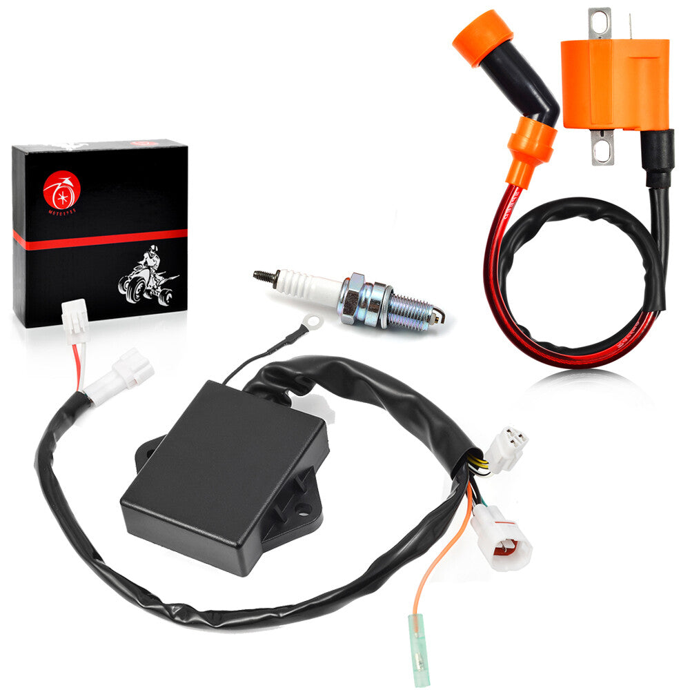 Ignition Coil Spark Plug CDI Box for Yamaha Warrior 350 (1996)